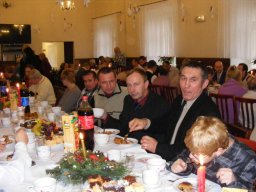 Wigilia w Domu Pomocy Społecznej w Podzamku 23 Grudnia 2014r.